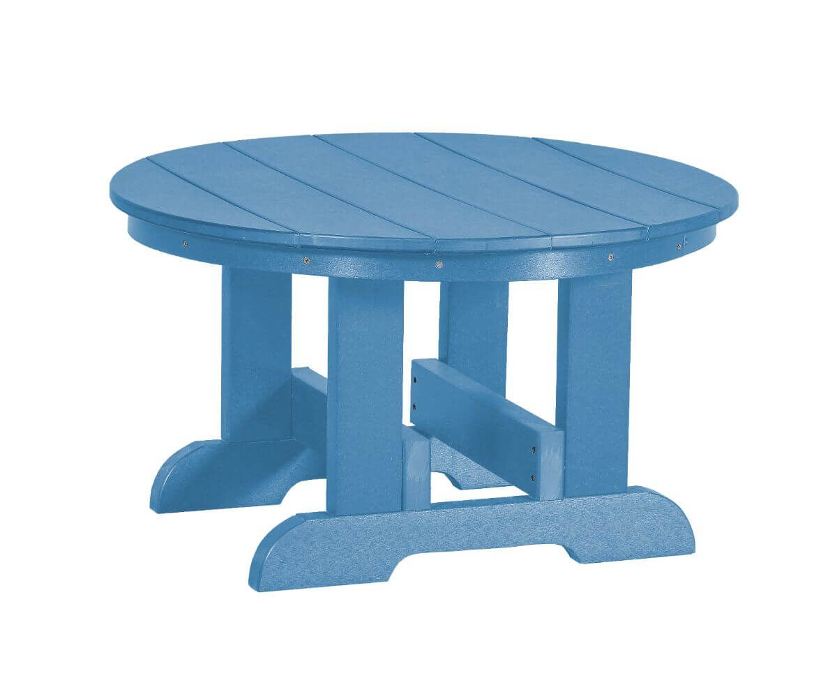 Powder Blue Sidra Outdoor Conversation Table