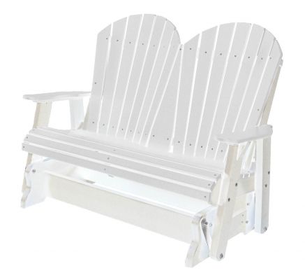 White Sidra Outdoor Double Glider