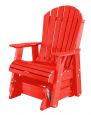 Bright Red Sidra Outdoor Glider Chair