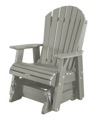 Light Gray Sidra Outdoor Glider Chair