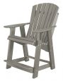 Light Gray Sidra High Adirondack Chair
