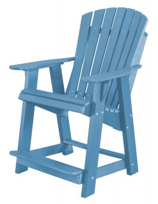 Powder Blue Sidra High Adirondack Chair