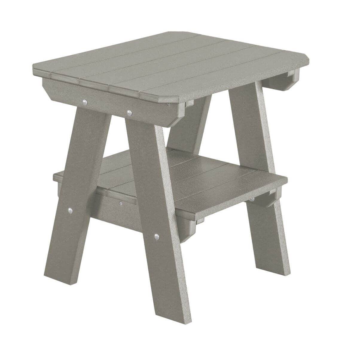 Light Gray Sidra Outdoor End Table