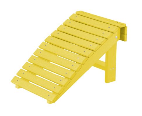 Lemon Yellow Sidra Outdoor Folding Footstool