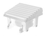 White Sidra Outdoor Gliding Footrest