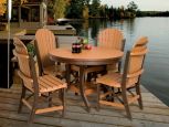 Figi Outdoor Oval Dining Table and Chairs