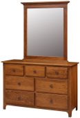 Huntington Petite Mirrored Dresser