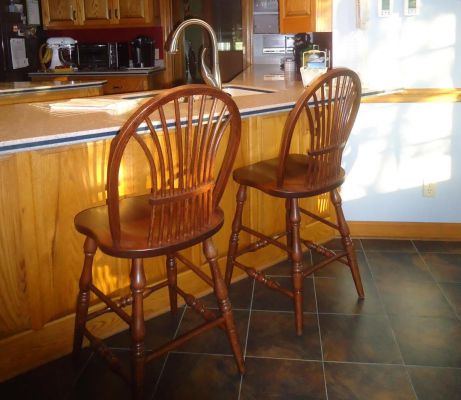 Traditional Sheaf Back Bar Chairs are Worth the Wait