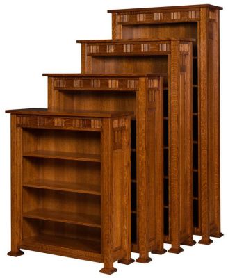Annapolis Arts And Craft Style Bookcase Countryside Amish Furniture