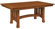 Adobe Mission Butterfly Trestle Table