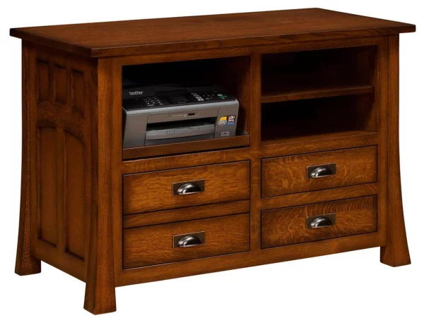Mission Canyon Printer Stand with Storage