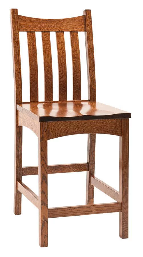 Omaha Mission Bar Chair