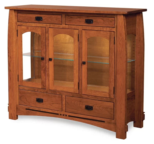 Sitka Craftsman Glass Sideboard