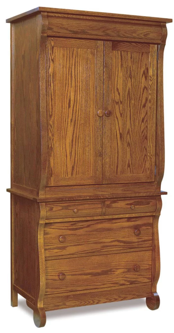 Victoria Sleigh Armoire