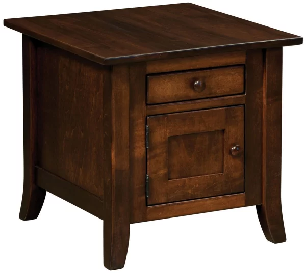 Adella Enclosed End Table