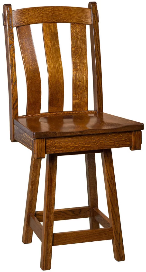 Adobe Mission Swivel Bar Stool