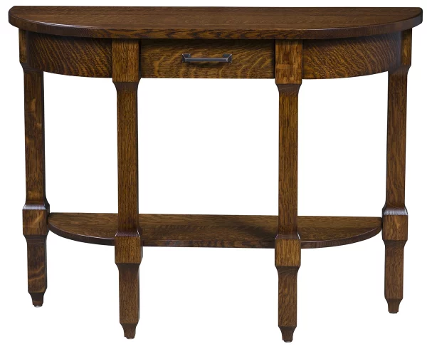 Aero Half Round Table