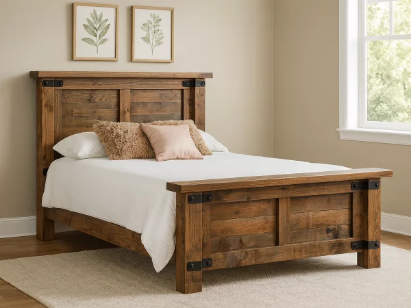 Aldrich Farmhouse Panel Bed