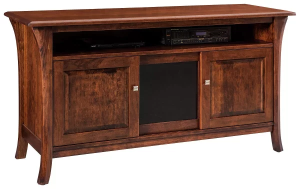Alix Sliding Door Media Stand