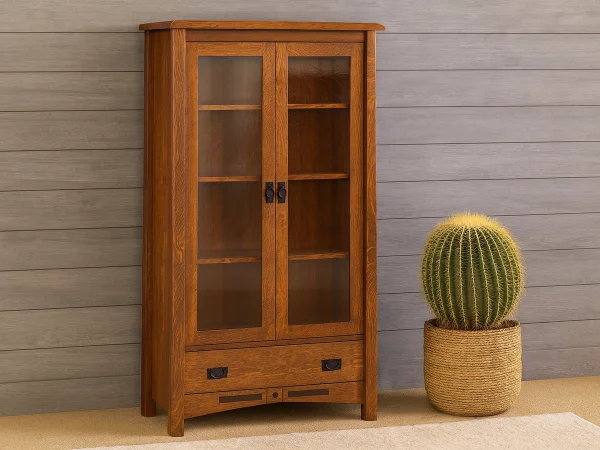 Alpena 2-Door Bookcase