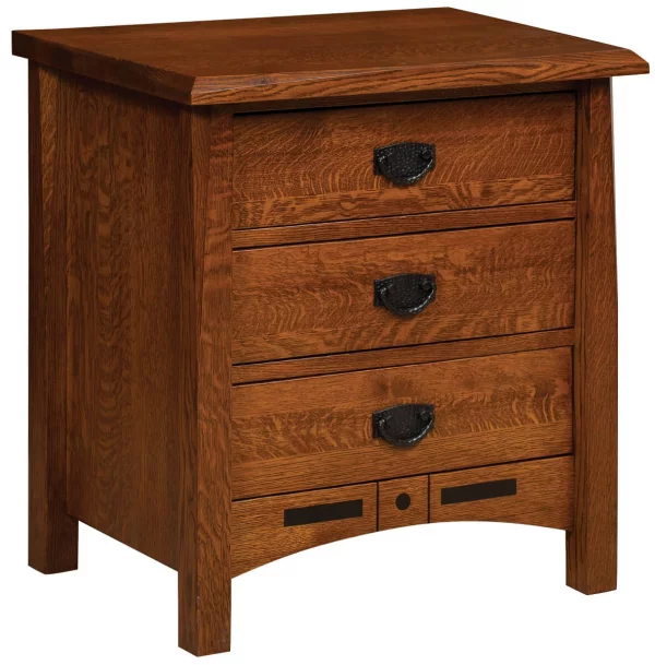 Alpena 3-Drawer Nightstand