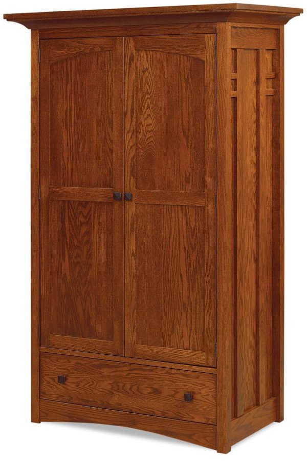 Alpine Amish Wardrobe Armoire