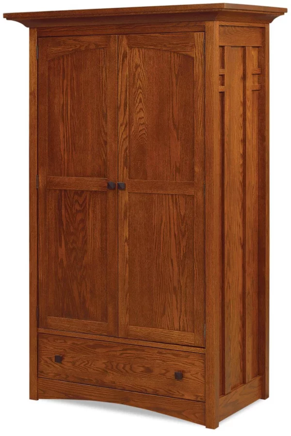 Alpine Amish Wardrobe Armoire