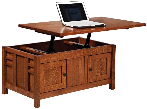 Alvarado Enclosed Lift Top Coffee Table