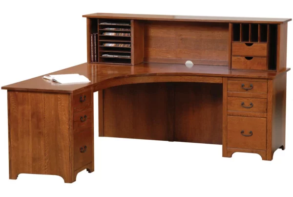 Atlanta Curved L-Desk