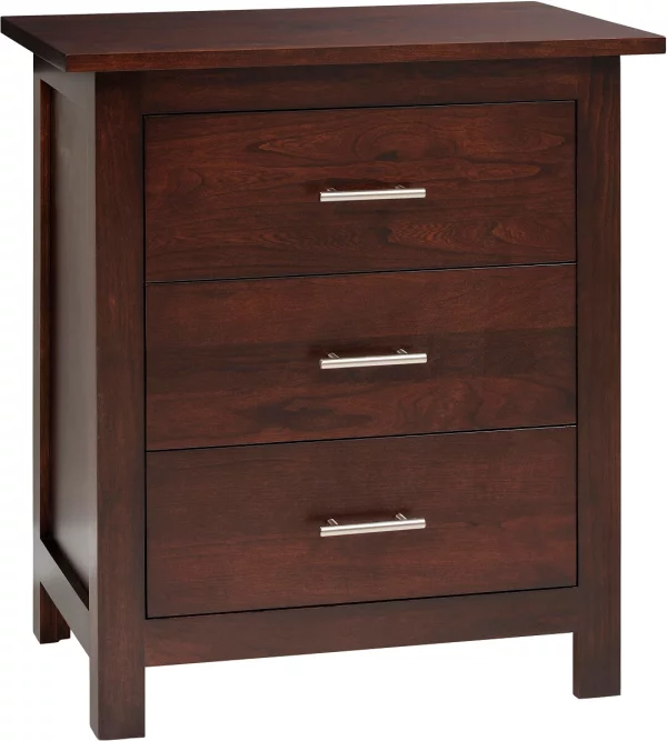 Austin 3-Drawer Nightstand