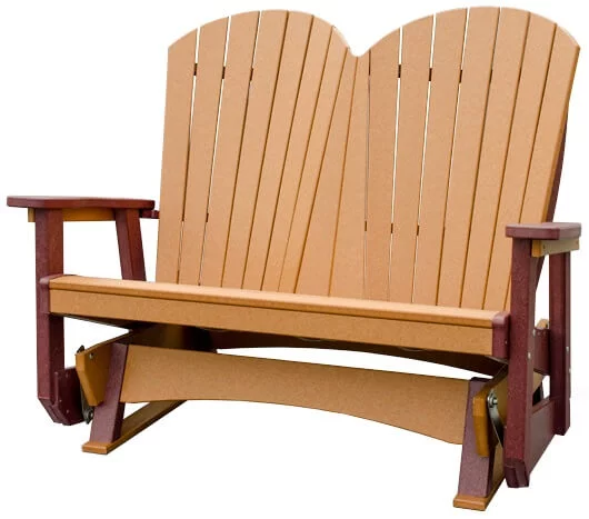 Avalon Double Adirondack Glider