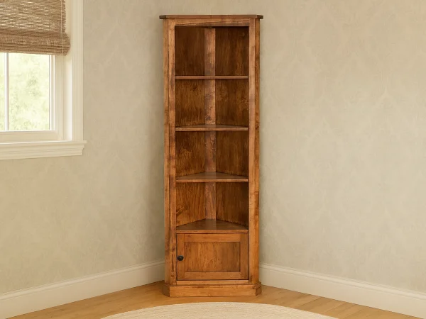 Avon Park Storage Corner Bookcase