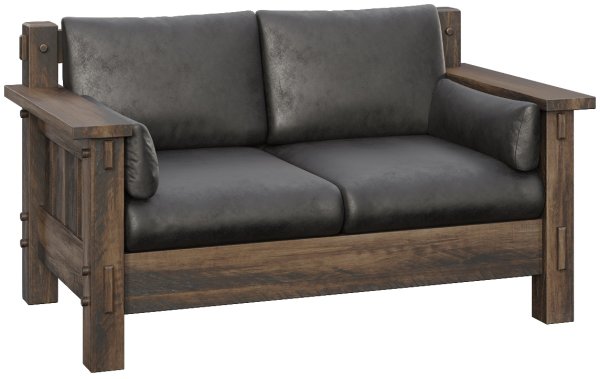 Azle Rustic Loveseat