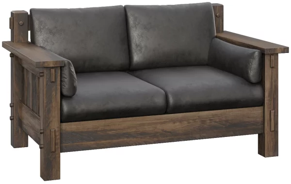 Azle Rustic Loveseat