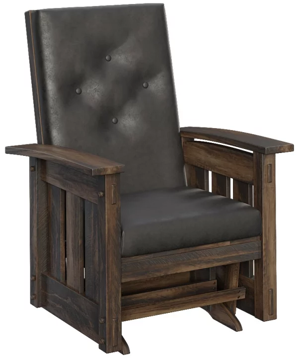 Azle Rustic Gliding Chair