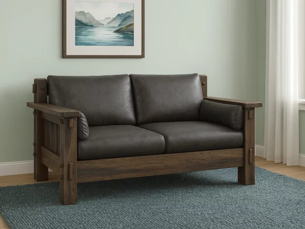 Azle Rustic Loveseat