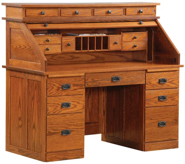 Banker’s Roll Top Desk