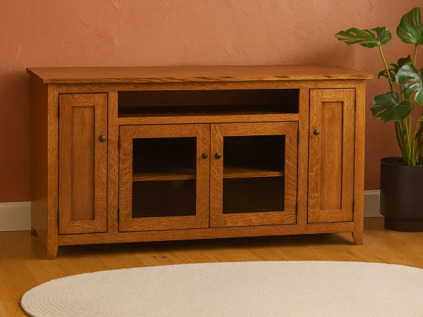 Bayard 4-Door Media Stand