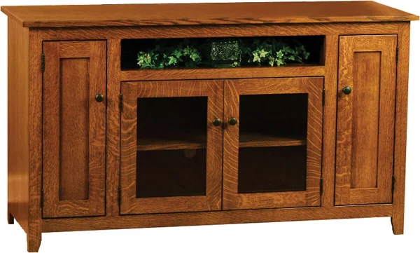 Bayard 4-Door Media Stand