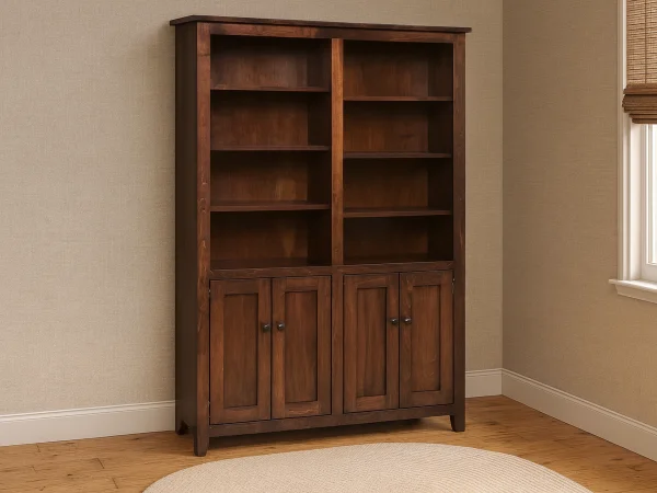 Bayard Double Storage Bookcase