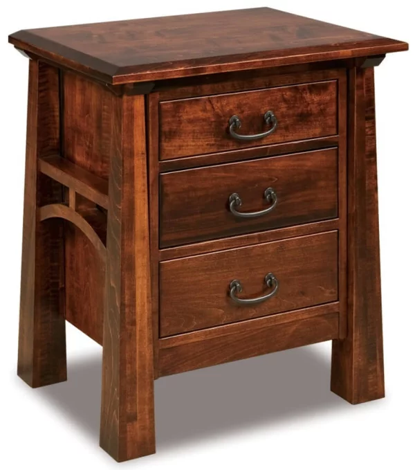 Bellevue 3-Drawer Nightstand