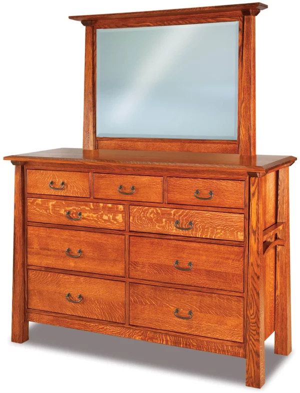 Bellevue Tall Dresser with Mirror