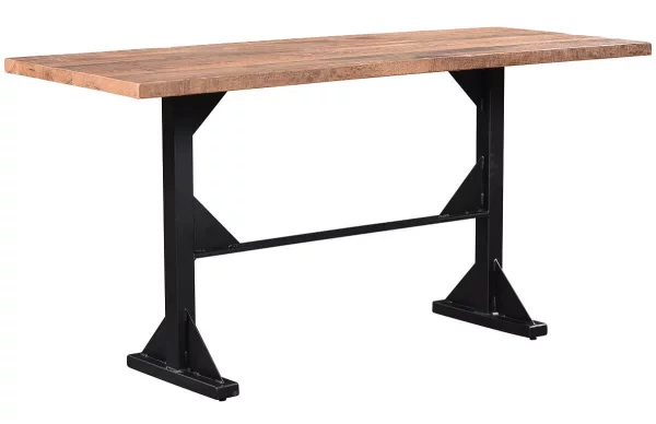 Benton Reclaimed Trestle Pub Table