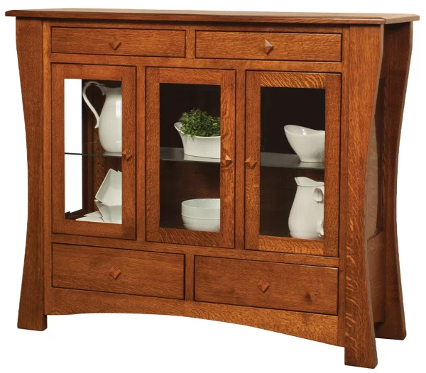 Berkshire Sideboard with Glass Doors