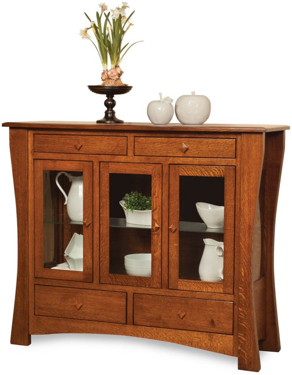 Berkshire Sideboard with Glass Doors