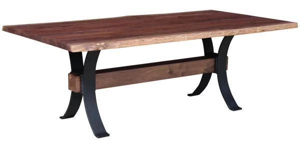Bessemer Rustic Industrial Dining Table