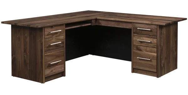 Blackford L Desk: Two-Tone