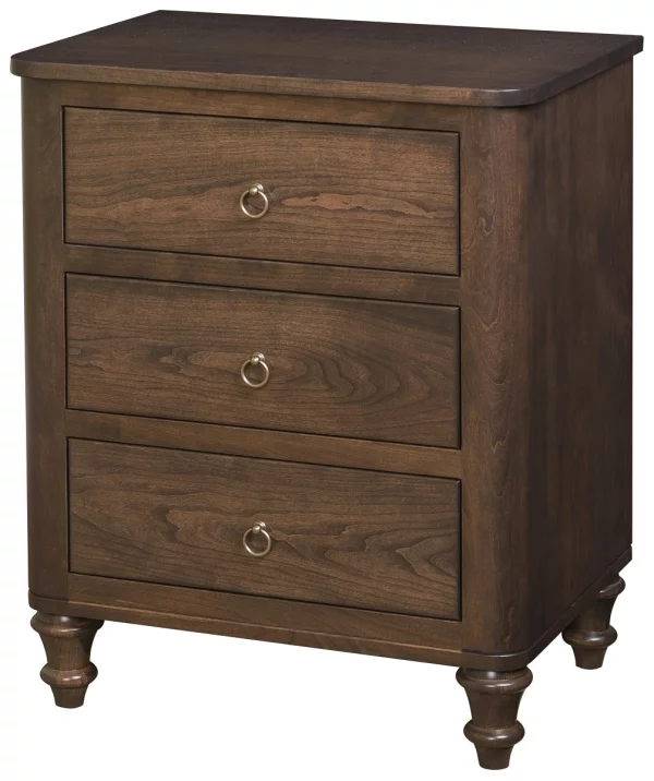 Bogalusa 3-Drawer Bedside Table