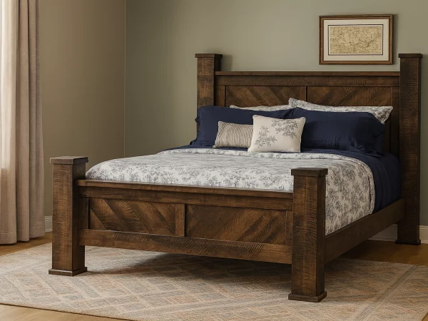 Boxi Rustic Bed