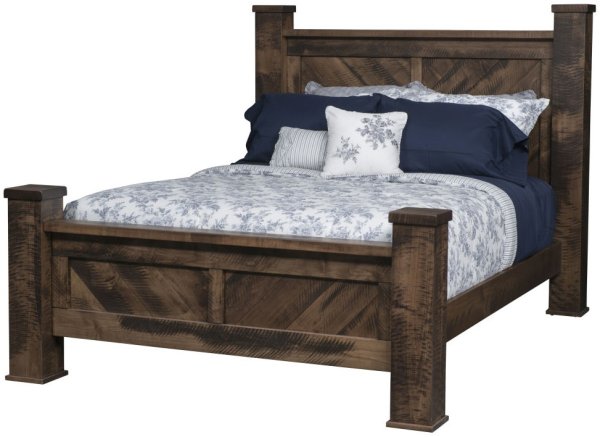 Boxi Rustic Bed